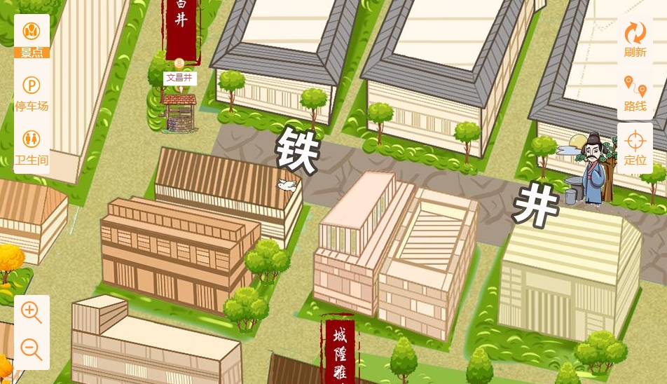 云溪智慧景区：手绘地图与语音导览的完美融合